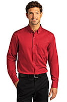 W808 CAMISA CABALLERO ML PORT AUTHORITY SUPERPRO REACT W808 CAMISA CABALLERO ML PORT AUTHORITY SUPERPRO REACT