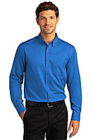 W808 CAMISA CABALLERO ML PORT AUTHORITY SUPERPRO REACT W808 CAMISA CABALLERO ML PORT AUTHORITY SUPERPRO REACT