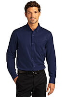 W808 CAMISA CABALLERO ML PORT AUTHORITY SUPERPRO REACT W808 CAMISA CABALLERO ML PORT AUTHORITY SUPERPRO REACT