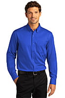 W808 CAMISA CABALLERO ML PORT AUTHORITY SUPERPRO REACT W808 CAMISA CABALLERO ML PORT AUTHORITY SUPERPRO REACT