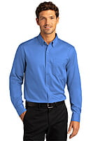 W808 CAMISA CABALLERO ML PORT AUTHORITY SUPERPRO REACT W808 CAMISA CABALLERO ML PORT AUTHORITY SUPERPRO REACT