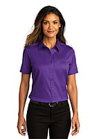LW809 CAMISA DAMA MC PORT AUTHORITY SUPERPRO REACT LW809 CAMISA DAMA MC PORT AUTHORITY SUPERPRO REACT