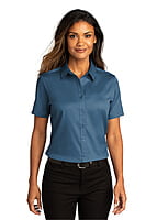LW809 CAMISA DAMA MC PORT AUTHORITY SUPERPRO REACT LW809 CAMISA DAMA MC PORT AUTHORITY SUPERPRO REACT