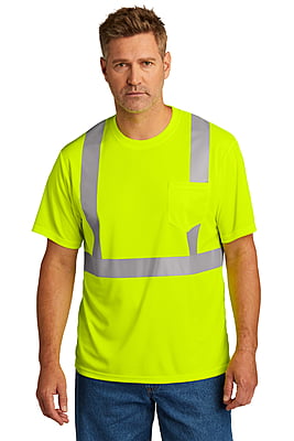 CS200 PLAYERA MC DE MALLA DE ALTA VISIBILIDAD CORNERSTONE ANSI 107 CLASS 2 