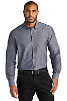 W382 CAMISA CHAMBRAY CABALLERO ML PORT AUTHORITY W382 CAMISA CHAMBRAY CABALLERO ML PORT AUTHORITY