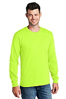 PC54LS PLAYERA CABALLERO ML PORT & COMPANY CORE COTTON PC54LS PLAYERA CABALLERO ML PORT & COMPANY CORE COTTON