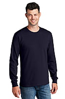 PC54LS PLAYERA CABALLERO ML PORT & COMPANY CORE COTTON PC54LS PLAYERA CABALLERO ML PORT & COMPANY CORE COTTON