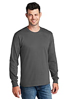 PC54LS PLAYERA CABALLERO ML PORT & COMPANY CORE COTTON PC54LS PLAYERA CABALLERO ML PORT & COMPANY CORE COTTON