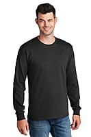 PC54LS PLAYERA CABALLERO ML PORT & COMPANY CORE COTTON PC54LS PLAYERA CABALLERO ML PORT & COMPANY CORE COTTON