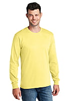 PC54LS PLAYERA CABALLERO ML PORT & COMPANY CORE COTTON PC54LS PLAYERA CABALLERO ML PORT & COMPANY CORE COTTON