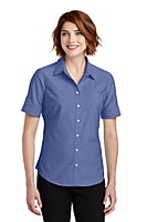 L659 CAMISA OXFORD DAMA MC PORT AUTHORITY SUPERPRO L659 CAMISA OXFORD DAMA MC PORT AUTHORITY SUPERPRO