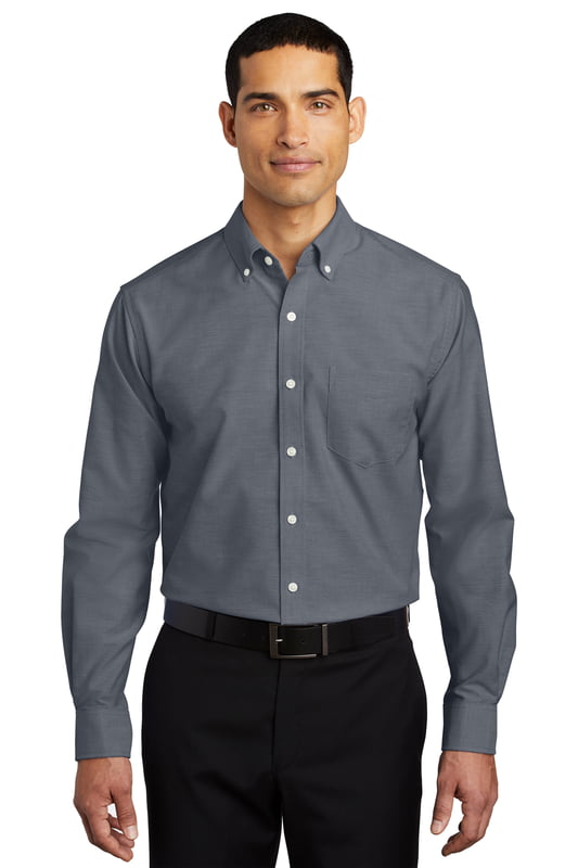 S658 CAMISA OXFORD CABALLERO ML PORT AUTHORITY S658 CAMISA OXFORD CABALLERO ML PORT AUTHORITY