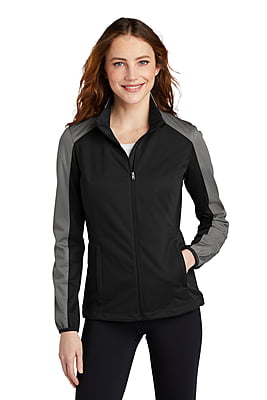 L718  CHAMARRA DAMA PORT AUTHORITY ACTIVE COLORBLOCK SOFT SHELLL921