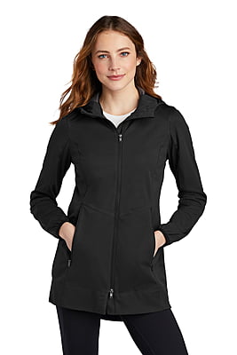L719 CHAMARRA CON CAPUCHA DAMA PORT AUTHORITY ACTIVE SOFT SHELL
