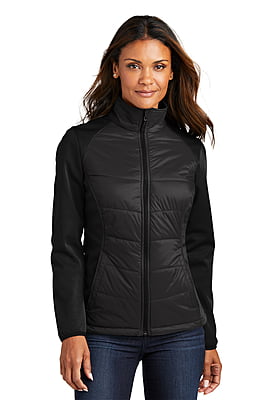 L787 CHAMARRA DAMA PORT AUTHORITY HYBRID SOFT SHELL