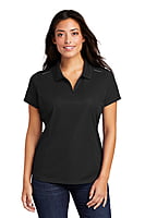 L580 PLAYERA POLO DAMA MC PINPOINT MESH ZIP L580 PLAYERA POLO DAMA MC PINPOINT MESH ZIP