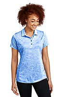 LST590 PLAYERA POLO DAMA SPORT-TEK SPORT-TEK ELECTRIC HEATHER LST590 PLAYERA POLO DAMA SPORT-TEK SPORT-TEK ELECTRIC HEATHER