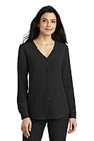 LW700 BLUSA DAMA ML PORT AUTHORITY BUTTON-FRONT LW700 BLUSA DAMA ML PORT AUTHORITY BUTTON-FRONT