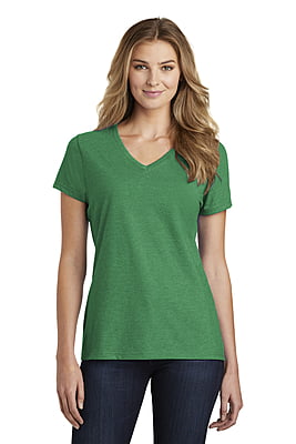 LPC455V PLAYERA CON CUELLO V DAMA MC PORT & COMPANY FAN FAVORITE