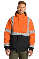 CSJ500 CHAMARRA BOMBER IMPERMEABLE DE ALTA VISIBILIDAD CON AISLAMIENTO CORNERSTONE ANSI 107 CLASS 3 CSJ500 CHAMARRA BOMBER IMPERMEABLE DE ALTA VISIBILIDAD CON AISLAMIENTO CORNERSTONE ANSI 107 CLASS 3