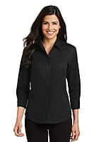 L612 CAMISA DAMA M3/4 PORT AUTHORITY EASY CARE