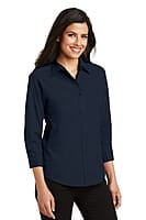 L612 CAMISA DAMA M3/4 PORT AUTHORITY EASY CARE