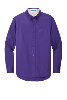 S608 CAMISA CABALLERO ML PORT AUTHORITY EASY CARE