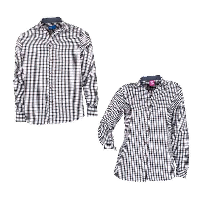 T2722 CAMISA DAMA ML BIBO TOSCANA