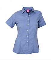 T2051 CAMISA OXFORD DAMA MC BIBO T2051 CAMISA OXFORD DAMA MC BIBO
